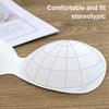 Bra Pad 0.1cm Ultra Thin Good Breathability Bra Insert Triangle Sponge Push Up Bra Pad Women Invisible Insert Bikini Breast