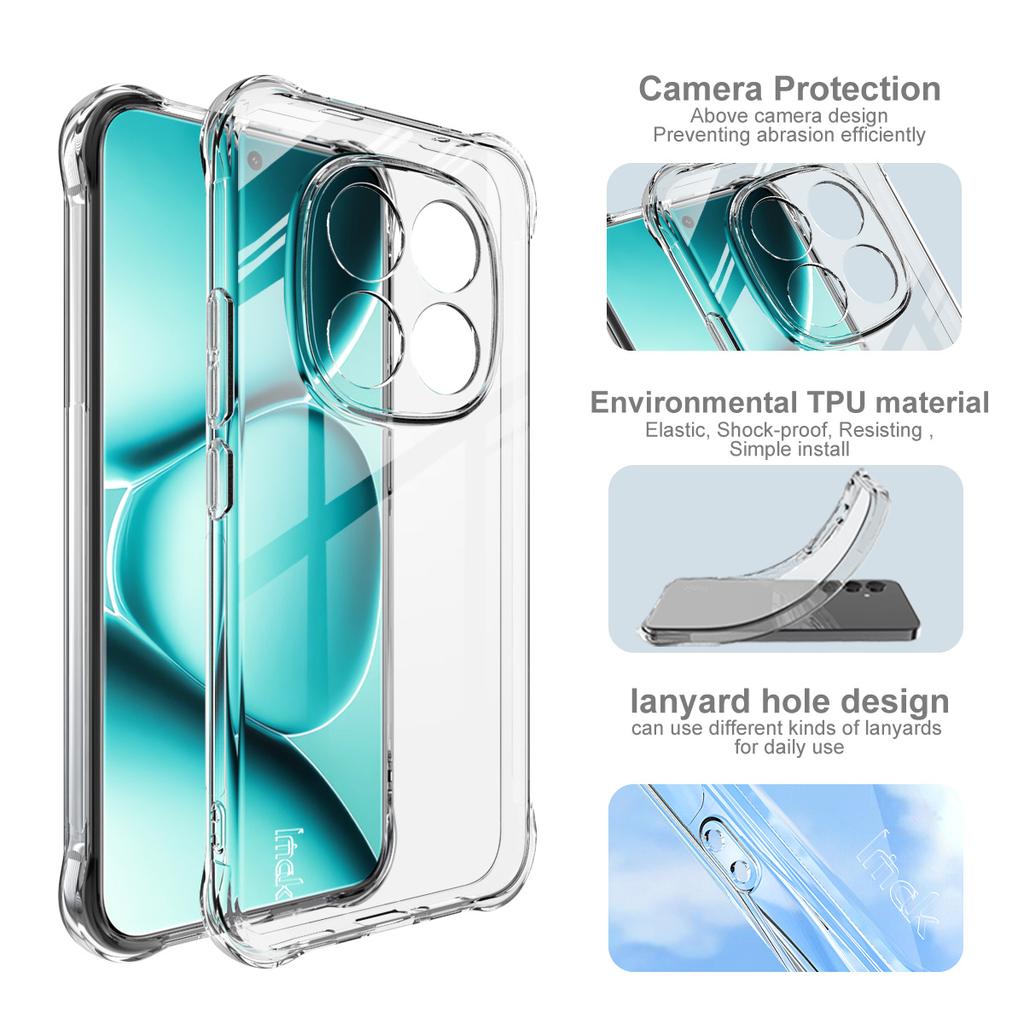 For Redmi Note 15 Pro Plus 5G Phone Case IMAK Shock-resistant Soft Case