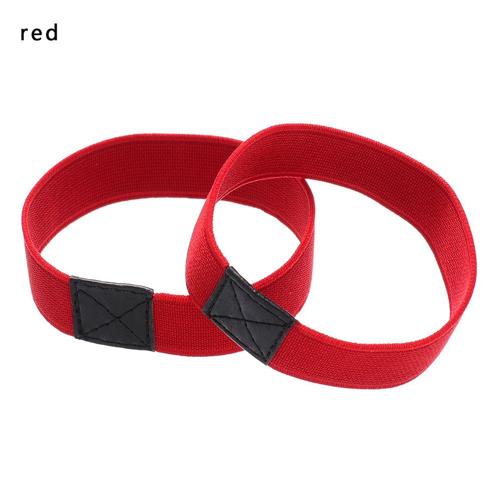 1 Pair Solid Color Anti-loose High Elastic Shoes Band Hold Loose High Heels Shoe Lace Shoe Straps