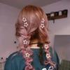 Заколка для волос «Серебряная звезда», женские простые и компактные аксессуары для волос, резинка для волос для ежедневных поездок и артефакт для сортировки растрепанных волос