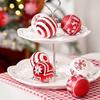 24 Pcs Shatterproof Christmas Ball Sparkling Xmas Tree Hanging Ornaments Set