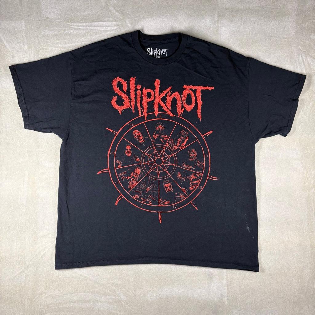 Slipknot Band T Shirt XXL Black Red Graphic Heavy Metal Rock Tour Tee 2021 Unisex T-Shirt