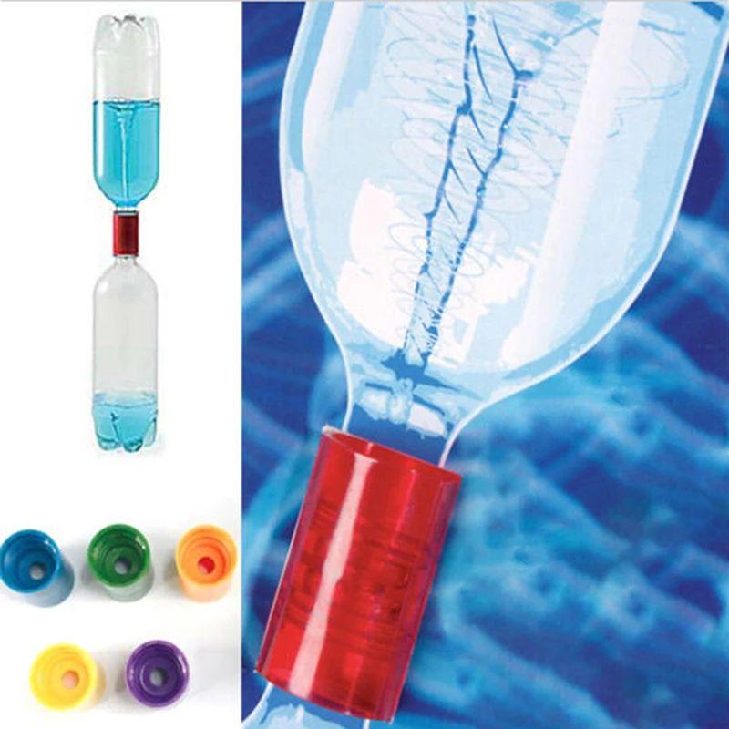 3 шт. Коннектор для создания вихря воды, креативная новинка, научный эксперимент, детская головоломка, игрушка, подарок, научная игрушка