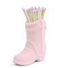 Cowboy Boot Match Holder - Ceramic Match Box for All Matches Jar for Bathroom & Kitchen