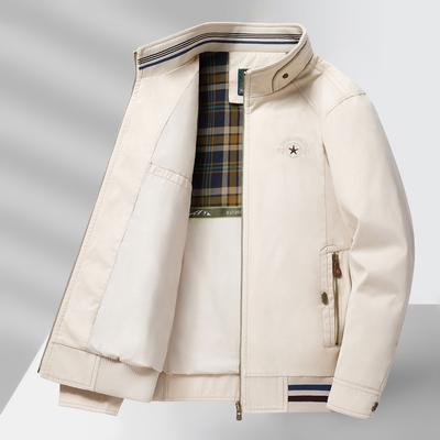 Весна и осень Повседневный воротник-стойка Открытый свободный охотничья куртка мужская Pie Overcome