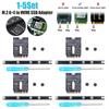 Переходник-удлинитель PCI-E 4.0 с разъемом NGFF A+E-Key (папа) на NVME M-key (мама) для SSD NVME 2230 2242 2260 2280, интерфейс M2 WIFI