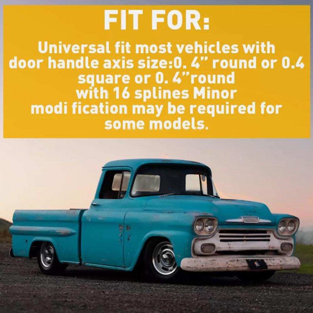 2 комплекта ручек стеклоподъемника с ручным приводом, хромированные, из кованого алюминия, ручки стеклоподъемника, замена для классического автомобиля Chevrolet