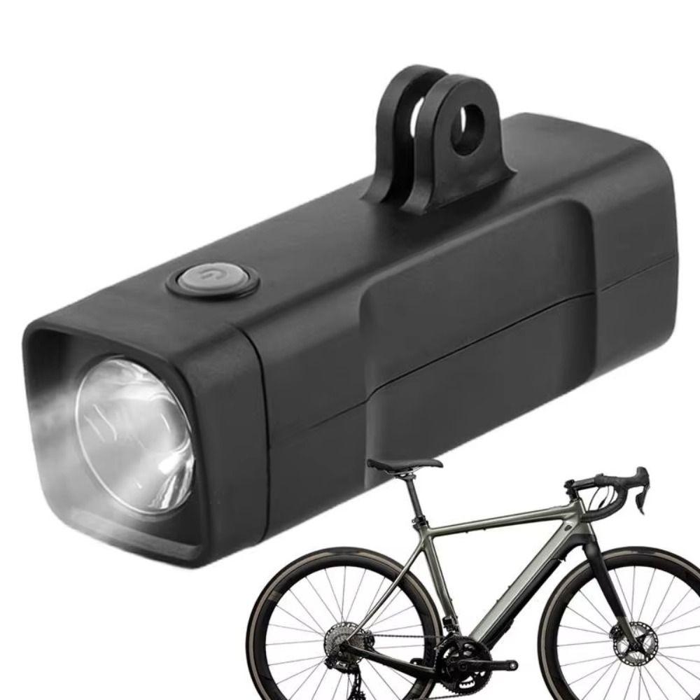Portable Rechargeable Bike Headlight LED Ultra Bright Bicycle Lamp USB Easy Installation Flashlight for Outdoor Riding2