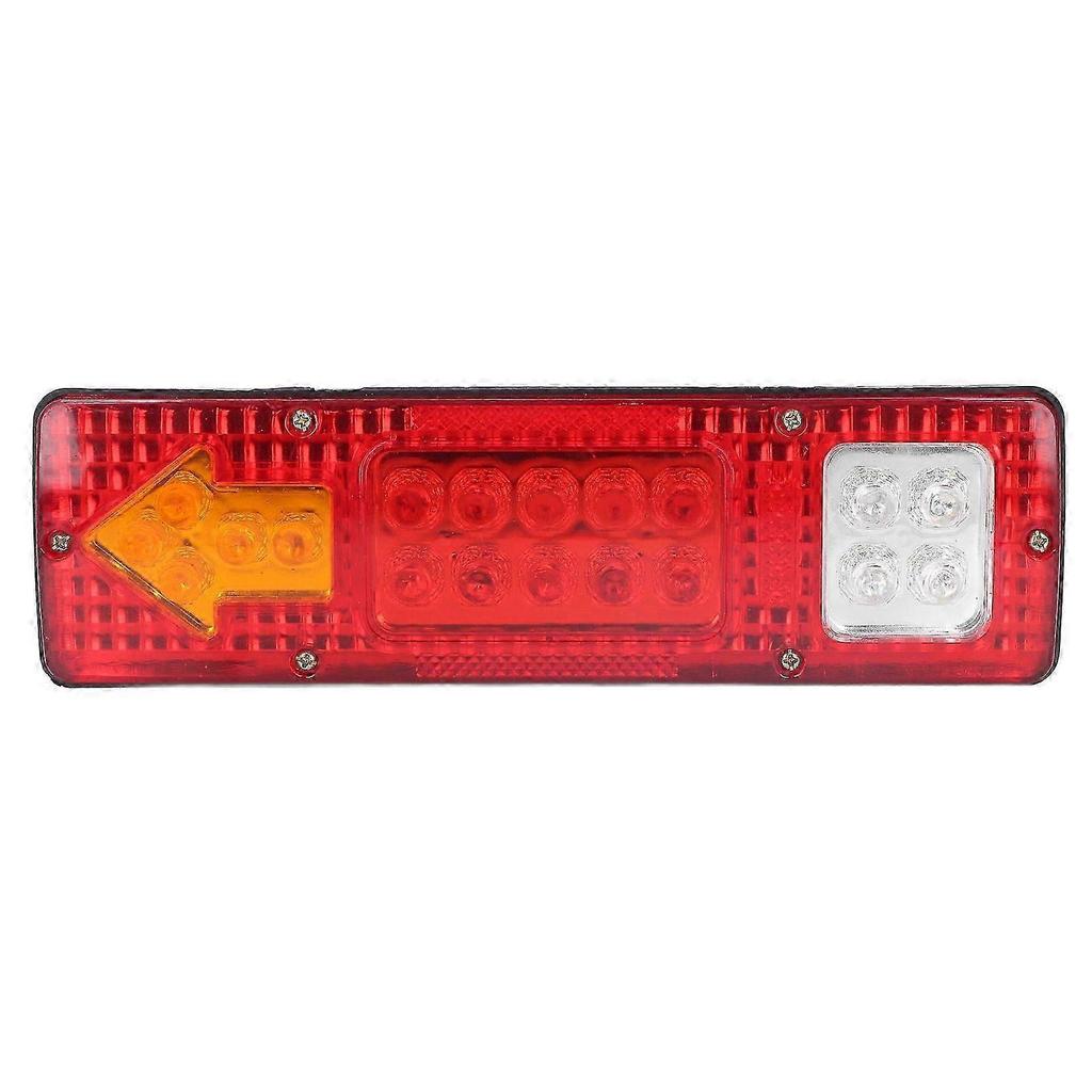 2pcs LED Taillights 12V High Brightness Universal Turn Signal Lamp for Trailer Trucks Caravans Boats Campers