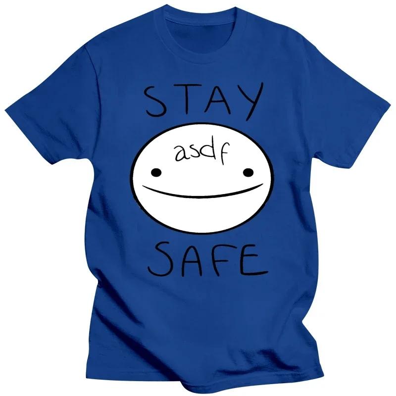 tee topstshirt Short sleeve Eddsworld Stay Safe Unisexgraphic t shirts oversized clothing 2024 summer funny style tops