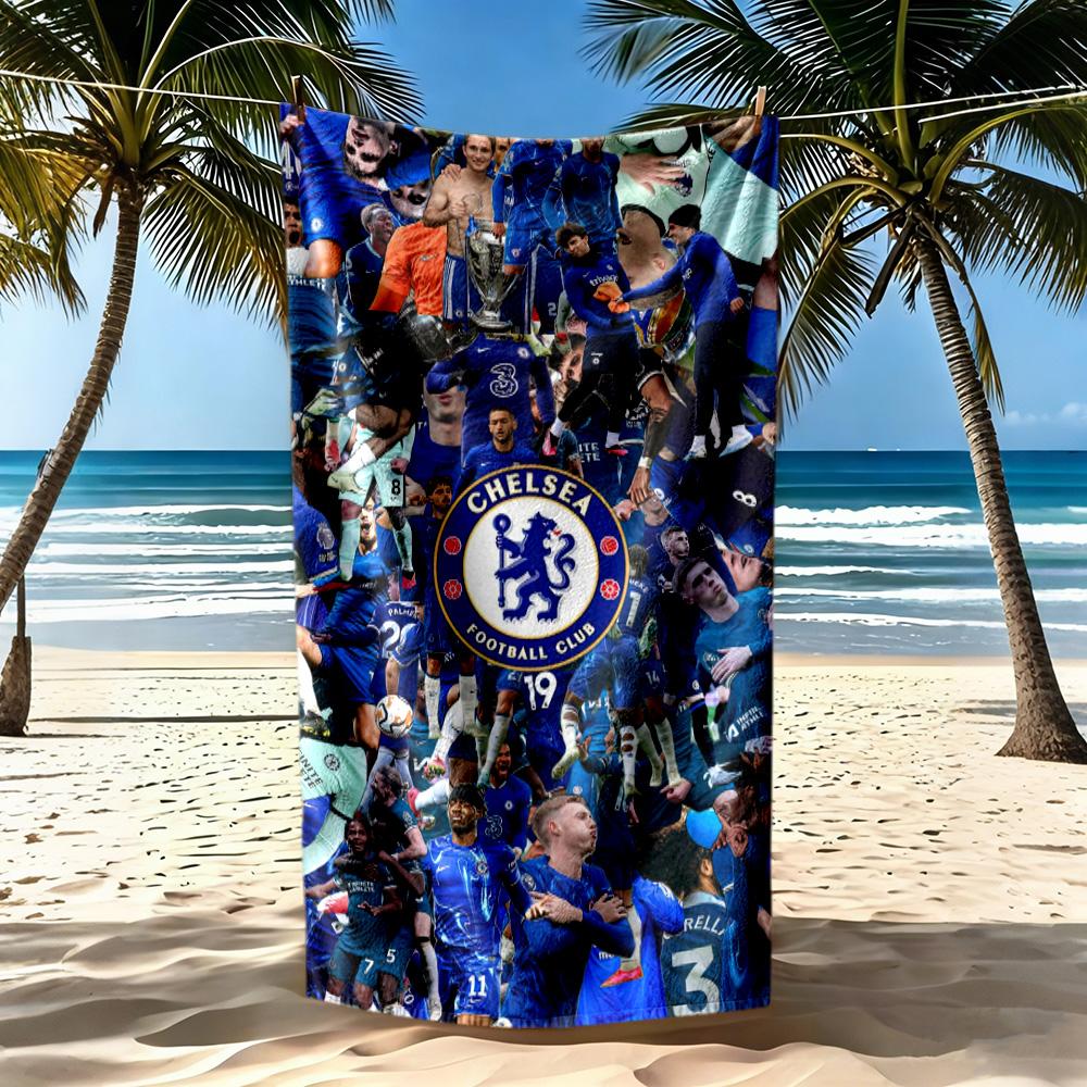 Chelsea Beach Towel Super Soft Microfiber Quickdry Fabric Comfortable Lightweight Perfect For Traveling Yoga Camping And Swimming