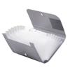 13 Pockets Filing Box Paper Holder Receipt File File Folder Document Organizer Expanding Wallet