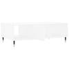  Coffee Table, White, 104x60x35 Cm, Wood-based Material