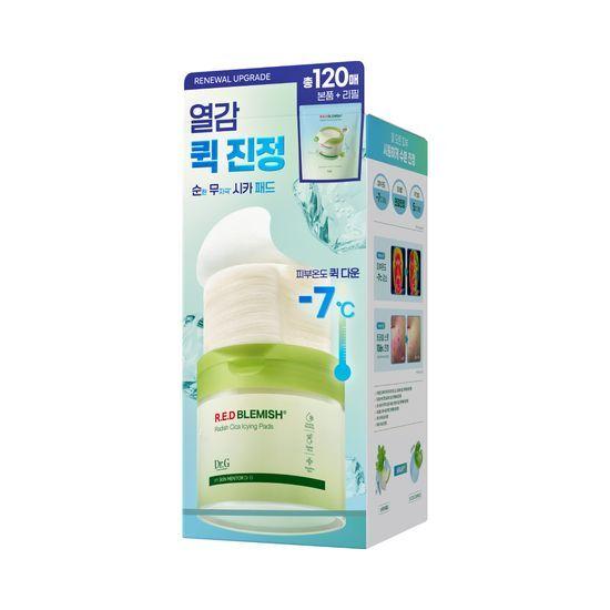 Dr.G Red Blemish Turnip Cica Icing Pad 60 Sheets Refill Plan (+60 Sheets Refill)