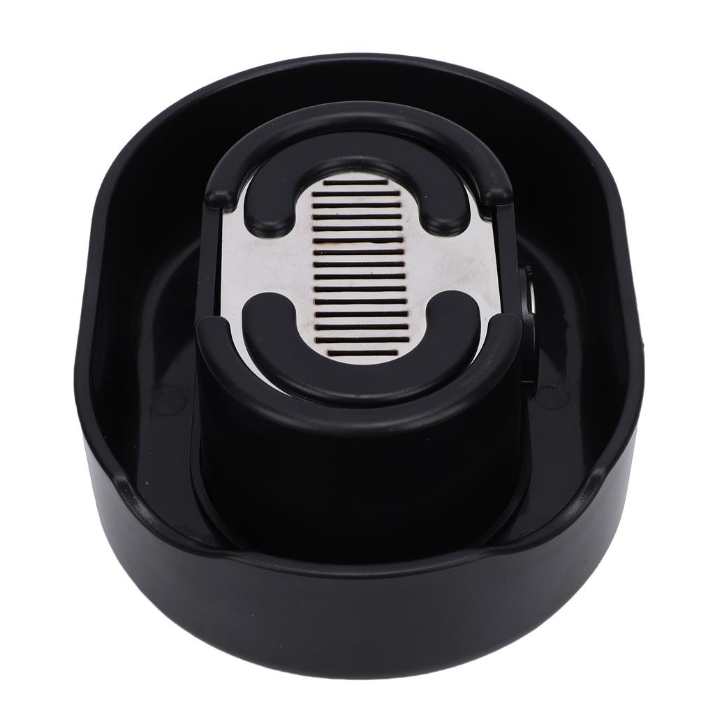 Rinser Manual Push Type Cleaner for Beard Shaving No Electricity Required Black