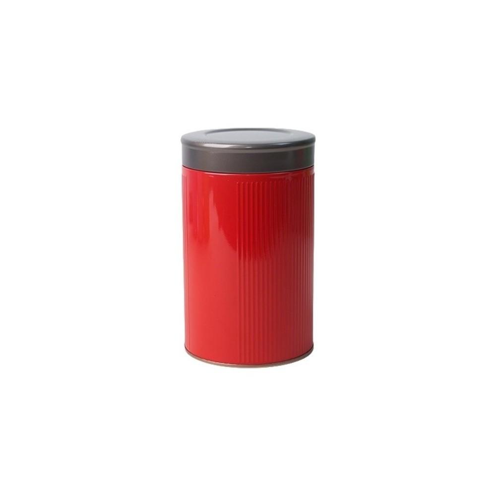 Thickened Loose Tea Canister Circular Pattern Tea Tin Can Mini Tea Sealed Jar  Household Use