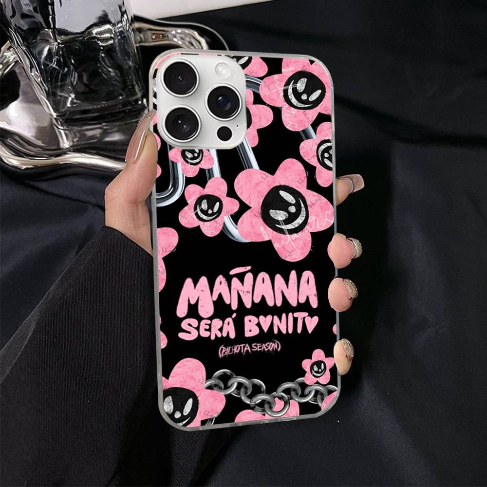 Чехол для телефона Karol G Manana Sera Bonito Для iPhone 11 12 13 14 15 16 17 Plus Pro Max Сатиновый Глянцевый Цветной