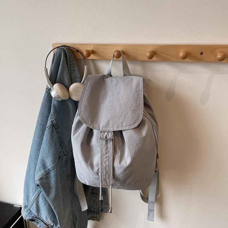 Повседневная легкая тканевая сумка женский новый простой и универсальный рюкзак большой вместимости рюкзак для занятий спортом на открытом воздухе