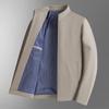 Firstview Men's Cotton Stand Collar Zipper Jacket FV25D1814