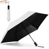 In 2025 Safety Reverse Parasol UV Protection 100 Complete Shading Foldable 210g Foldable For Sunny and Rainy Days Heat Insulation UV Protection Heat
