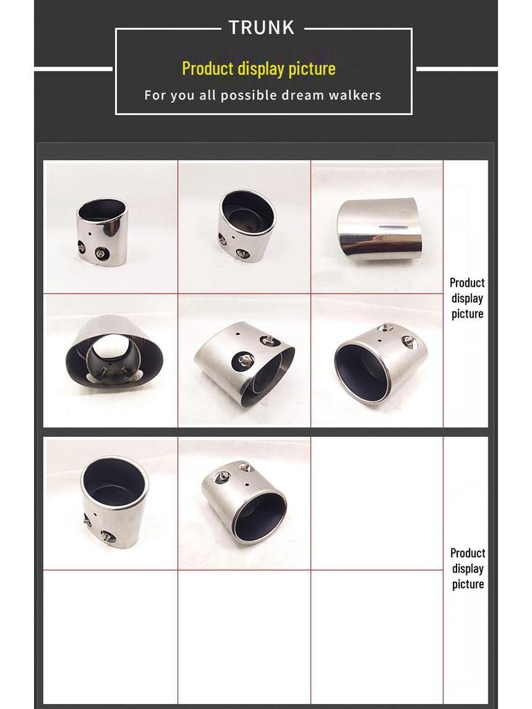 Комплект выхлопной системы и глушителя из нержавеющей стали для Forester