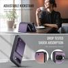 For Google Pixel 9a Case JEEHOOD J09 RFID Blocking Card Holder Leather Back Phone Cover Magnetic Case