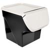 Vegetable And Fruit Container With Lid, Ash Grey, 13 L, 2 Pcs.