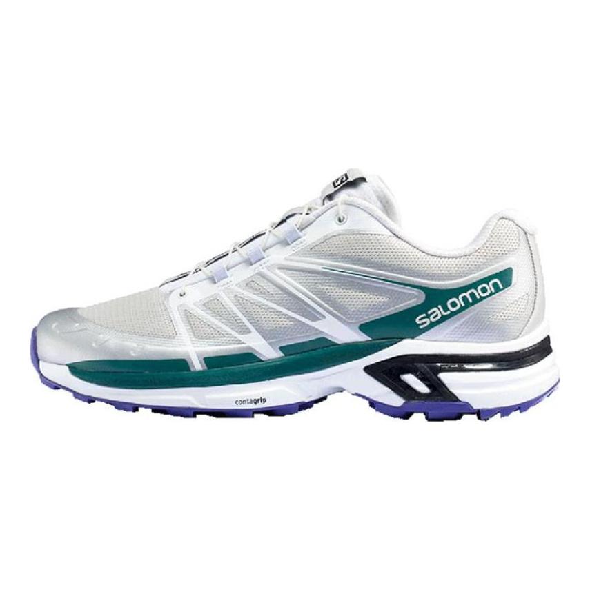 SALOMON Это X SALOMON XT Wings 2 'Серый Зеленый' Кроссовки 413139