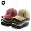 Japanese Retro Women's Autumn and Winter Washed Holes Solid Color Light Board Baseball Cap Outdoor Men's Travel Sun Protection Shade Cap