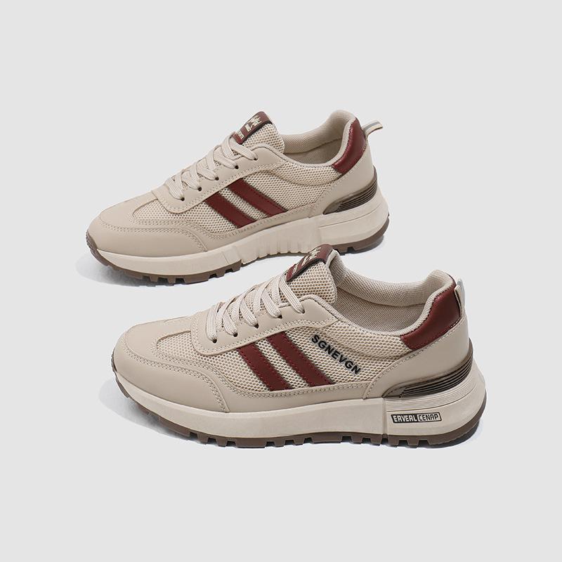 Новая обувь женская 2025 лето беговые спортивные кроссовки женские толстая подошва увеличение роста повседневная платформа женская дизайнерская обувь