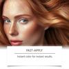 Amz Hair Color Touch-Up Spray (Red Brown) Gentle And Natural Disposable Hair Color Touch-Up, Convenient For Daily Use