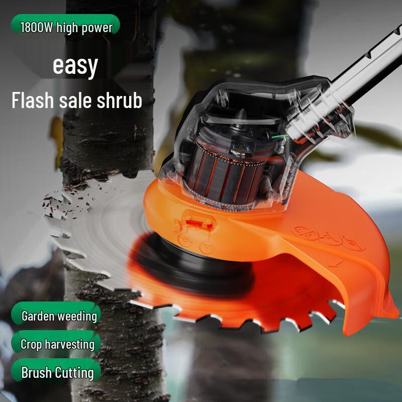 Беспроводная электрическая газонокосилка Lichen, штепсель CN (адаптер в комплекте)