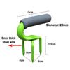 Стальной садовый коготь, инструмент для разрыхления почвы, трехзубый инструмент для удаления почвы, домашний сад