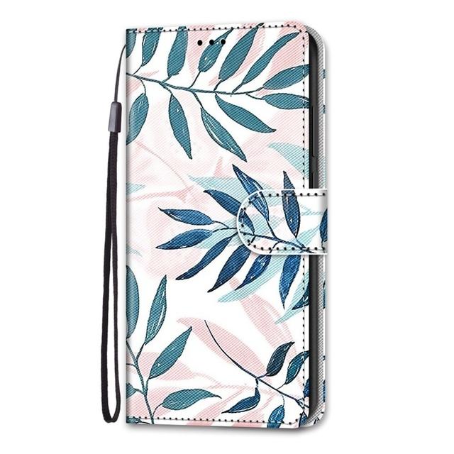 Phone Case For Samsung Galaxy M23 M33 M53 5g M32 M51 M52 M62 F62 F23 M01 Book Painted Flip Card Slot Cover Leather