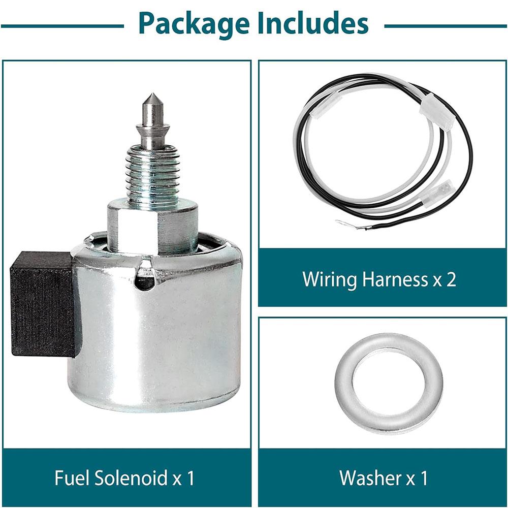 846639 Соленоид отключения топлива для двигателя Briggs&Stratton John Deere Husqvarna