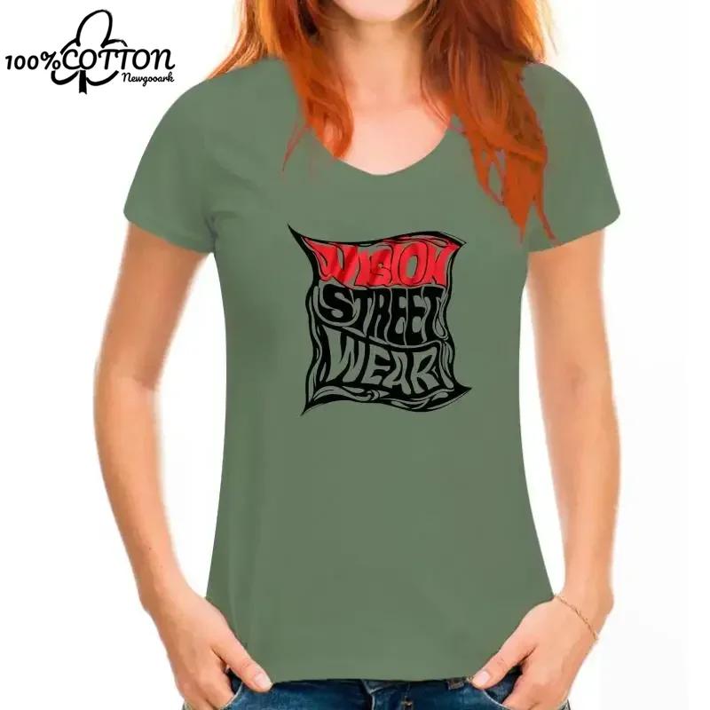 LE T ShirtVintage Skate Vision Streetwear Distort 1980s T Shirt