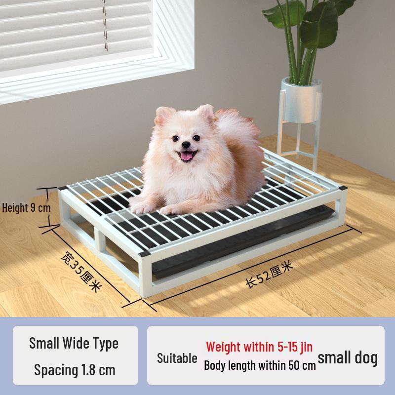 Large Anti-Splash Dog Toilet with Pull-out Drawer for Easy Cleaning