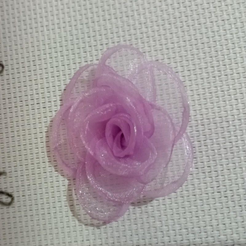 Корейский стиль, 15 штук, цветы из марли "Снег", для DIY одежды, заколок для волос, ювелирных аксессуаров