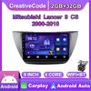 9-дюймовый Android Carplay для Mitsubishi Lancer 9 CS 2000-2010, автомобильный радиоприемник, мультимедийный видеоплеер, GPS-навигация, WIFI, 2 + 32 ГБ