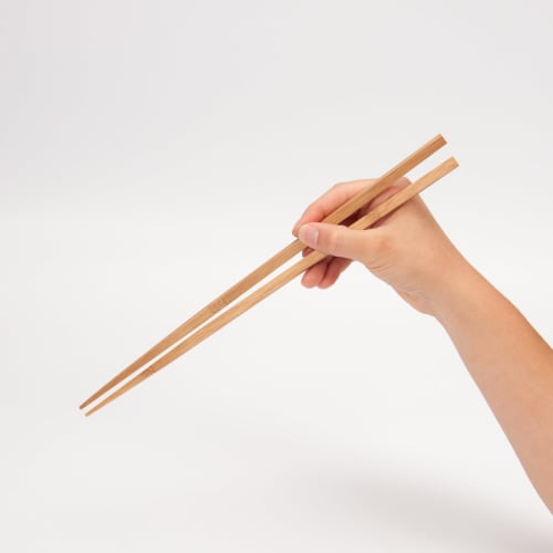 Sakai Sangyo Cooking Chopsticks, Square, 33cm (Set of 2), Made from Carbonized Moso Bamboo, Made in Japan, Thick, Unpainted