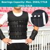 Max Loading 15kg 35kg Adjustable Vest Weight Exercise Weight Loading Cloth Strength Training with 6kg Leg Weight 5kg