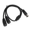 1.6ft MIDI Sync Breakout Cable High Accuracy Y Splitter Cable  Audio Signal Routing