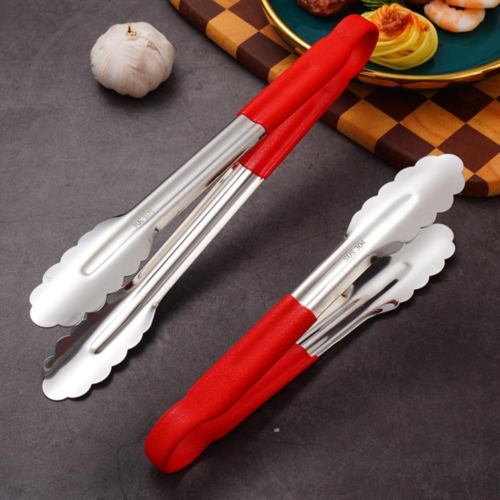 Non-slip Barbecue Clip Thickened Grill Tongs New Kitchen Food Tongs Camp Cooking Supplies