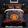 Дизайн Manchester United Постельное белье 1 пододеяльник + 2 наволочки Мягкое дышащее домашнее постельное белье