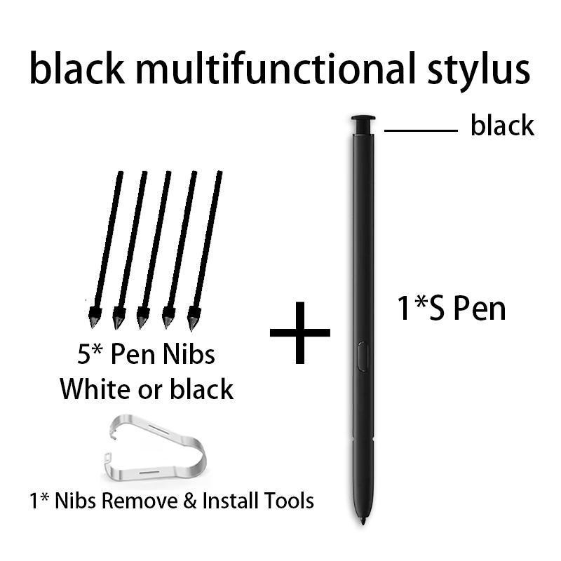 For Samsung Galaxy S23 Ultra S Pen SM-S918B/DS/SM-S918U All Versions(Without Bluetooth) Touch Screen Stylus Pen+Replacement Tips 6