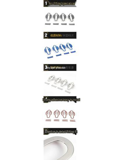 Накладка на чашу двери Tiguan из нержавеющей стали, устойчивая к царапинам, для моделей 2012-2018 годов