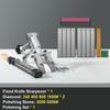 RSCHEF Точилка для фиксированных ножей Кухонная Профессиональная Точильный камень Деревообработка DIY Шлифовальная система Полировальный инструмент Точилки для ножей