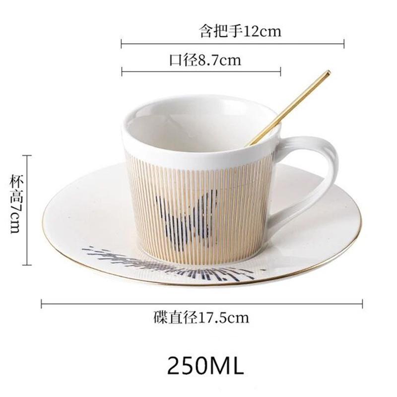 Новая динамическая зеркальная кружка-отражение 250~300 мл. Домашняя посуда для напитков. Креативная керамическая анаморфная чашка. Кофейный чайный сервиз. Интересный подарок.