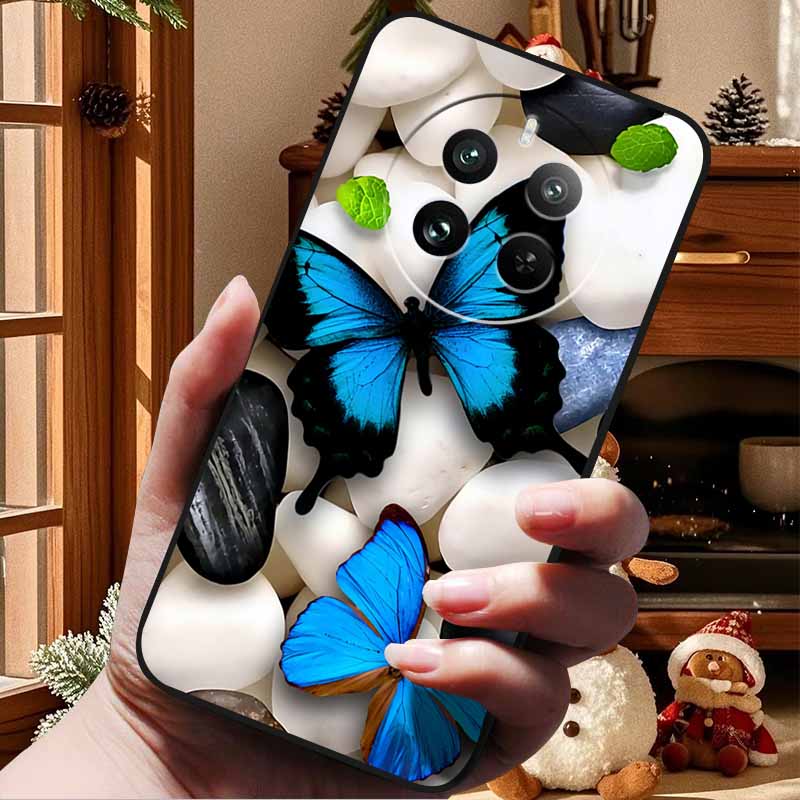 Для Realme 12 4G Чехол Realme12 5G Силиконовый Расписной ТПУ Милый Чехол для Realme 12 Pro 5G Обложка Realme 12 Pro+ Funda Realme12 Plus