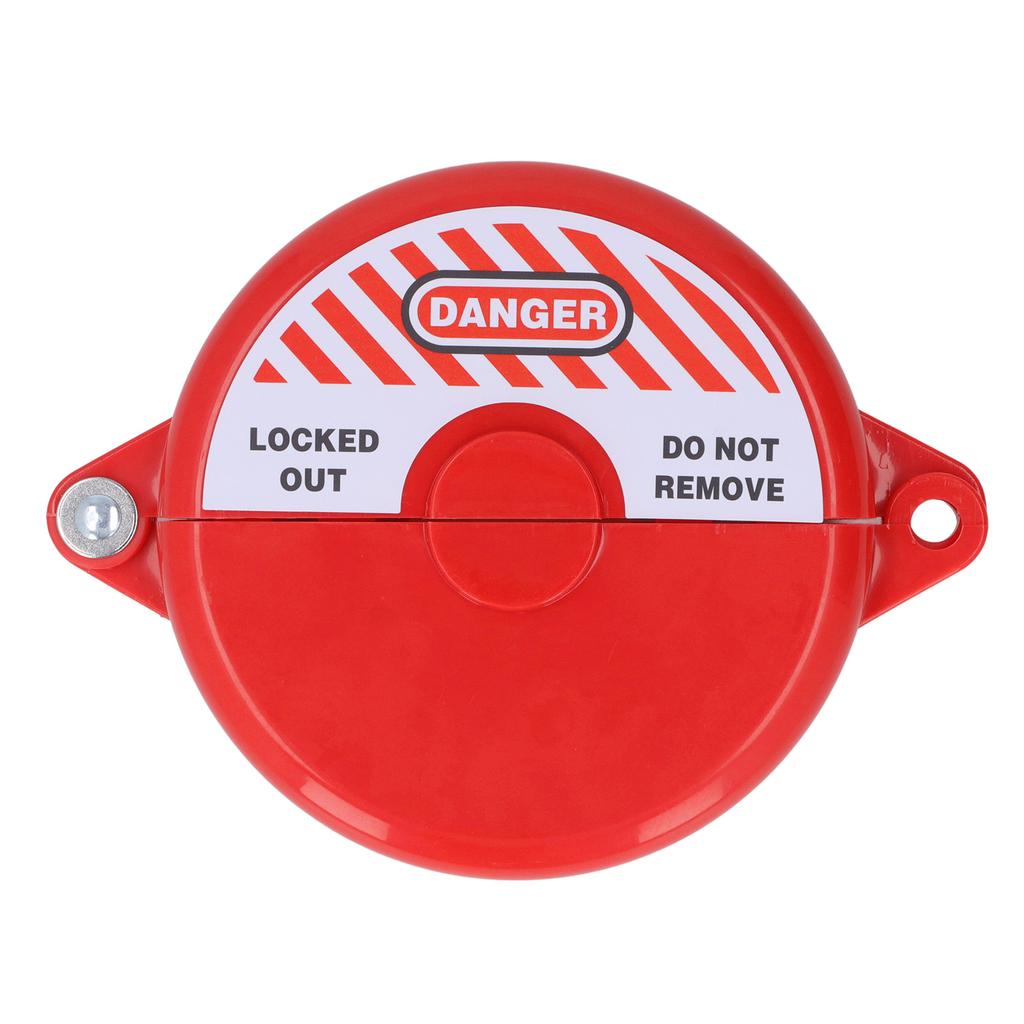 Блокиратор предохранительного клапана ABS-пластик Запорный клапан Блокирующее устройство для уличного сада 64-127 мм Шток клапана Красный